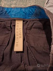 Pantaloni uomo burberry