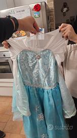 costume Principessa Elsa tg 11 / 12 anni