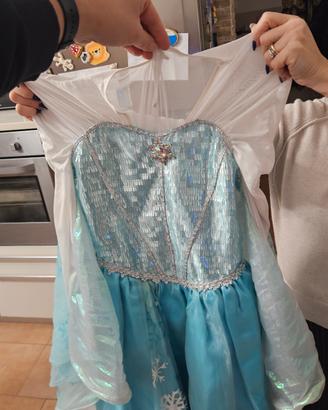 costume Principessa Elsa tg 11 / 12 anni