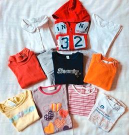 Set 11 pezzi bambina 24/36 mesi