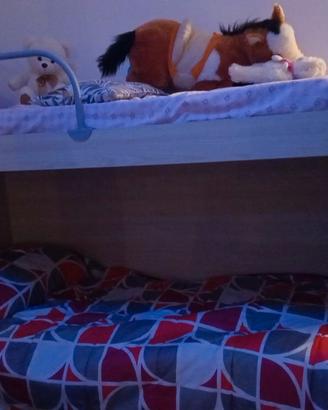 letto a castello 3 posti letto 