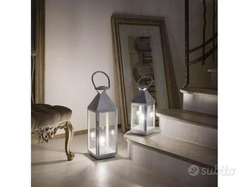 Mermaid lampada da tavolo lanterna shabby