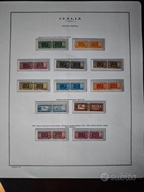 Francobolli serie "Corno di Posta" e "Cavallino"