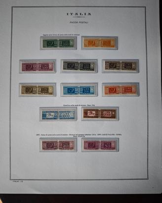 Francobolli serie "Corno di Posta" e "Cavallino"
