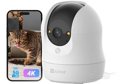 C6N G1 4K Telecamera Wi-Fi Interno, 8MP Videocam