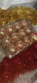 Natale?12palle natalizie +2 girlande