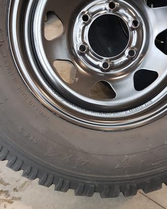 cerchi  in ferro da 16  fuoristrada 