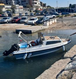 Semicabinato cantieri Bonacina 5.5 mt