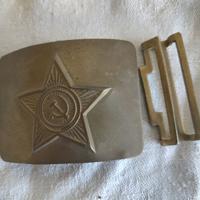 Russo esercito fibbia orriginale