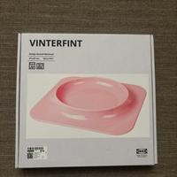 Piatto rosa Vinterfint Ikea fuori produzione