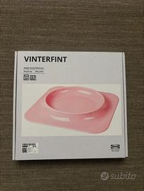 Piatto rosa Vinterfint Ikea fuori produzione