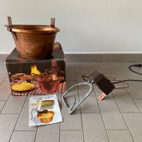 Paiolo in rame elettrico