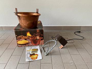 Paiolo in rame elettrico