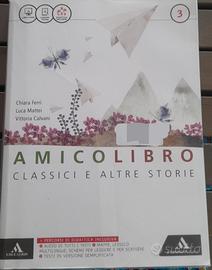 Libro antologia scuole medie: AMICO LIBRO VOL 3