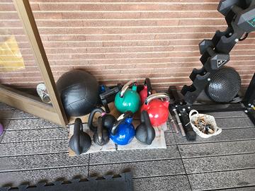 attrezzi da palestra