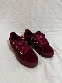 Scarpe con lacci bordeaux Alcott