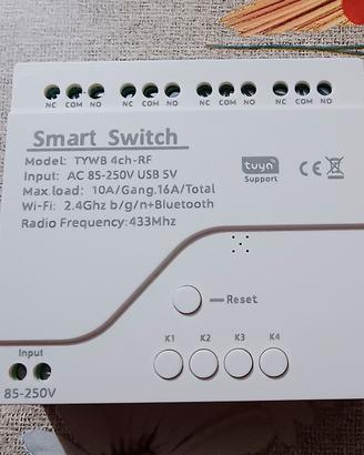 Smart Switch 4ch 220v ac