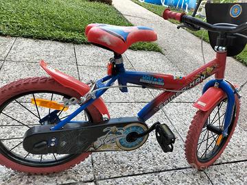 BICI 16 BAMBINO CON ROTELLE