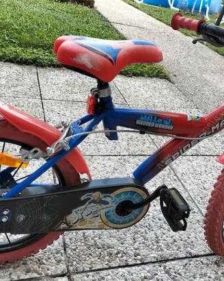 BICI 16 BAMBINO CON ROTELLE