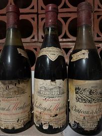 Vino Chateau de Montceau annata 1966