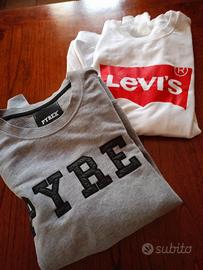 Lotto: Felpa Levi's + Pyrex - Nuovo Senza Cartelli