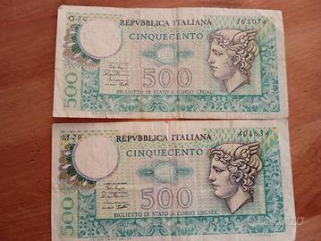 500 lire repubblica italiana 