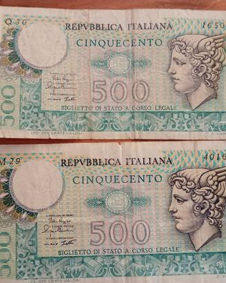 500 lire repubblica italiana 