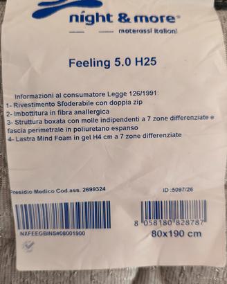Materasso singolo 