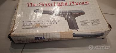 Sega Master System pistola light phaser + scatola
