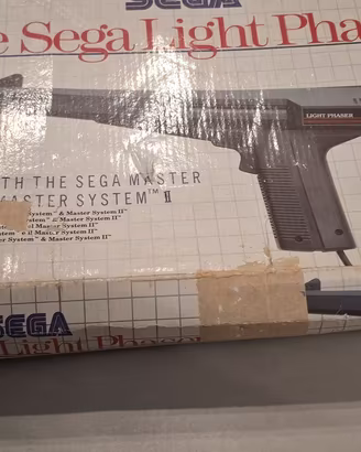 Sega Master System pistola light phaser + scatola
