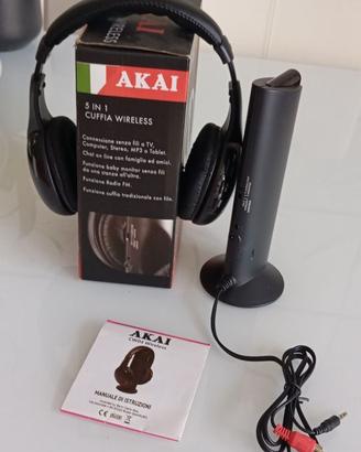 Cuffie wireless 5 in 1