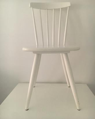 3 sedie UGUALI in legno stile shabby provenzale