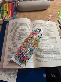 Segnalibro con pittura diamantata