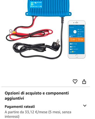 Caricatore batterie auto/camper