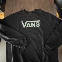 vans felpa nera tg.L