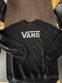 vans felpa nera tg.L