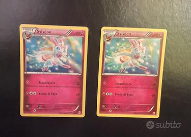 Carte pokemon di Sylveon