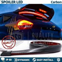 SPOILER Posteriore LED per FORD FIESTA Carbon Look