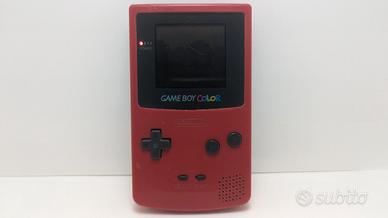 Nintendo Game Boy Color Red Rosso CGB-001