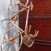 bicicletta in bambu