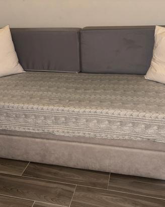 Divano letto con materasso ortopedico – 200 cm