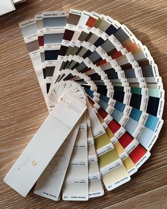 Campionario tinte vernici auto storiche Mercedes 