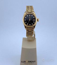 OROLOGIO ROLEX DATEJUST ORO PLEXIGLASS 26MM
