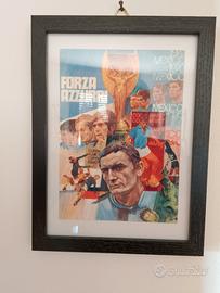 Italia Mexico 70 quadro vintage 