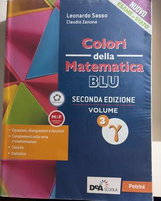 Colori della matematica - Edizione BLU - Volume 3