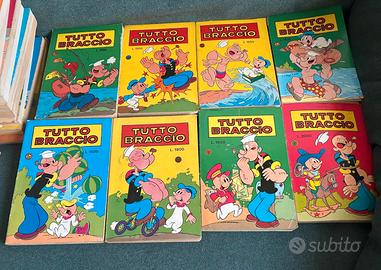 Braccio di Ferro Tutto Braccio giornalini fumetti
