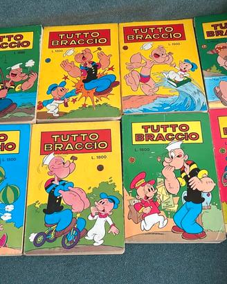 Braccio di Ferro Tutto Braccio giornalini fumetti