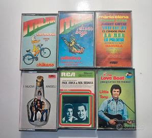 LOTTO CASSETTE MC MUSICASSETTA MC7 LITTLE TONY