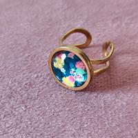 Anello regolabile in acciaio inox giapponese