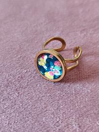 Anello regolabile in acciaio inox giapponese